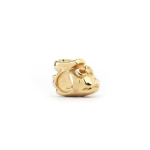 14K Rose Gold Baby Shoes Charm