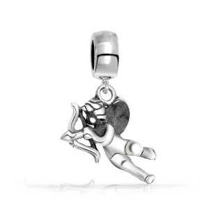 Authentic Cupid Silver Charm