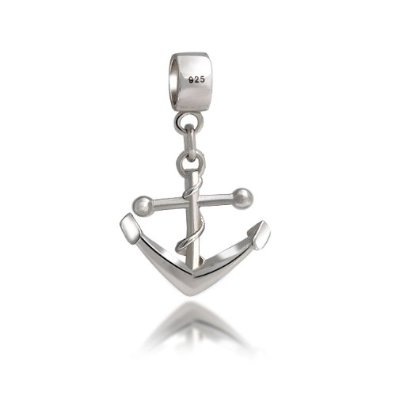 Chamilia Anchor Nautical Dangle Bead