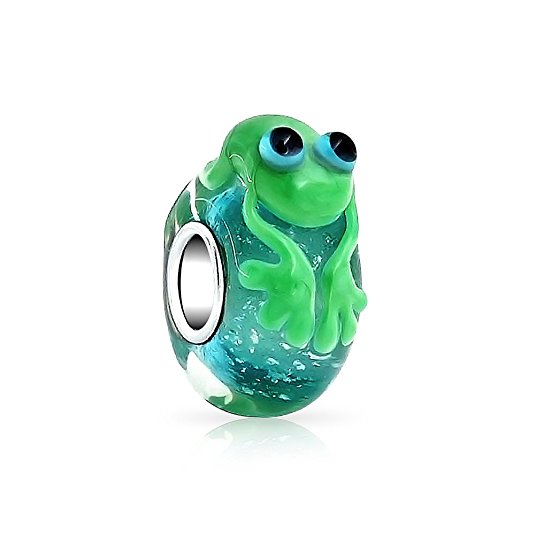 Chamilia Frog Glass Bead