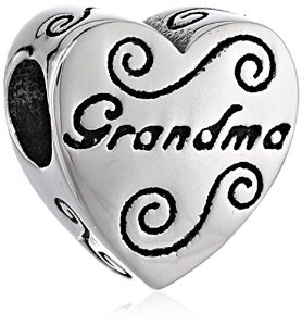 Chamilia Grandma Heart Bead