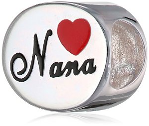 Chamilia Rose Gold Plated Nana Heart Charm