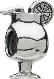 Chamilia Silver Cocktail Drink Bead