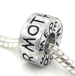 Chamilia Silver Plated MOTHER MERE MADRE Bead