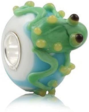 Frog And Lilly Pads Pandora Charm