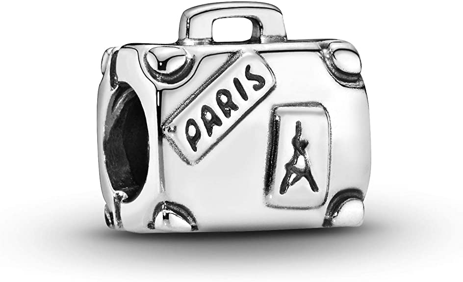 Genuine Pandora Silver Suitcase Charm