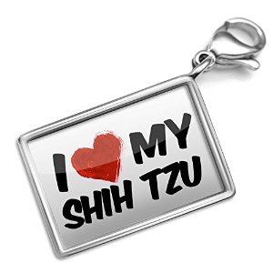 I LOVE SHIH TZU Pendant Charm
