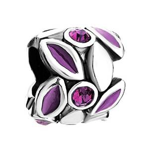 Jeweled Petals With Austrian Crystals Pandora Bead