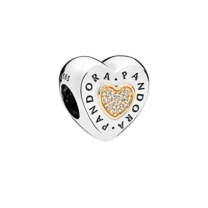 Pandora 14K Gold Heart Charm