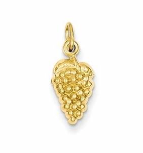 Pandora 14K Yellow Gold Grapes Charm