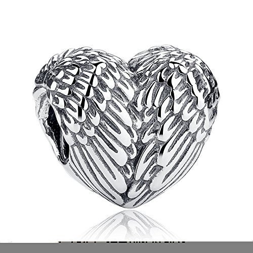 Pandora Angel Wings Heart Charm