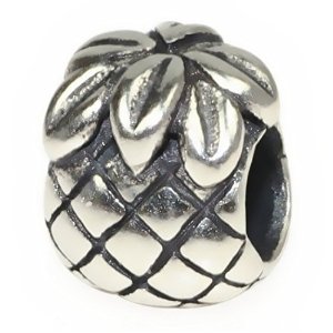 Pandora Antique Silver Pineapple Top Quality Spacer Charm