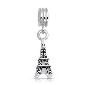 Pandora Antiqued Silver Eiffel Tower Dangle Charm
