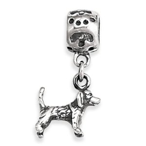 Pandora Beagle Dog Charm