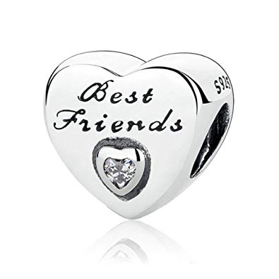 Pandora Best Friends One Heart Charm