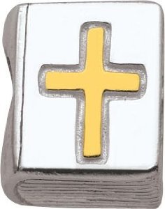 Pandora Bible With Gold Plated Cross Charm