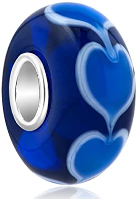 Pandora Blue Heart Charm