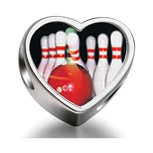 Pandora Bowling Pin Heart Charm