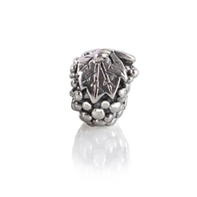 Pandora Bunch Of Grapes Solid Silver And CZ Charm