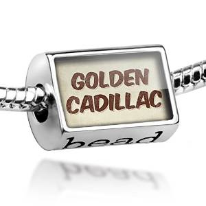 Pandora Cadillac Car Logo Cylindrical Photo Charm