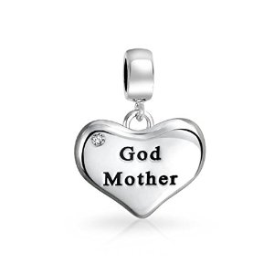 Pandora Christian Theme God Mother Words Charm