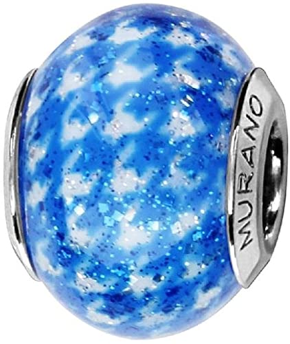 Pandora Clouds in The Sky Glass Charm