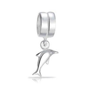 Pandora Dolphin Gliding Happily Charm