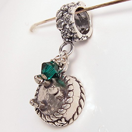 Pandora Emerald May Birthstone Dangle Charm