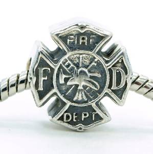 Pandora Fireman Badge Charm