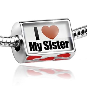 Pandora From Sister To Sister Love You Photo Engraved Charm