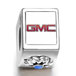 Pandora GMC Car Logo Heart Photo Charm