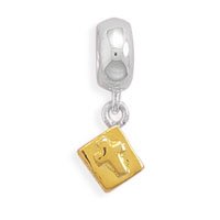 Pandora Gold Plated Bible With Cross Slide On Charm