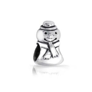Pandora Happy Snowman Sterling Silver Charm
