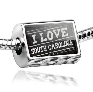 Pandora I Love South Carolina Charm
