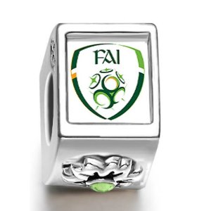 Pandora Ireland Soccer Team Logo Charm