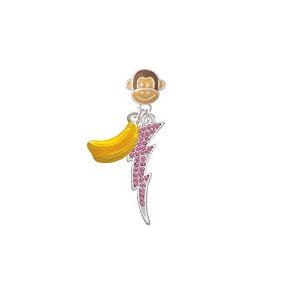 Pandora Kids Banana Crystal Pendant Charm