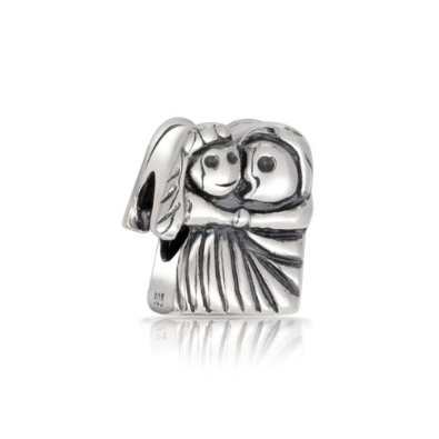Pandora Little Bride And Groom Silver Charm