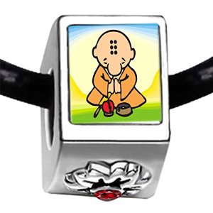 Pandora Little Monk Photo Charm