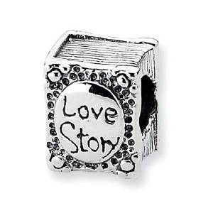 Pandora Love Story Book Charm