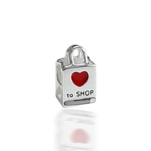 Pandora Love To Shop Handbag Heart Charm