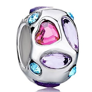 Pandora March And October Birthstone Heart Charm