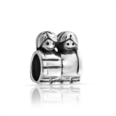 Pandora Mom and Daughter Together Love Charm