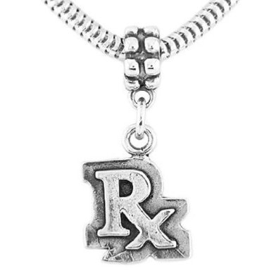 Pandora Pharmacist Rx Symbol Charm