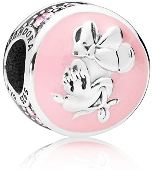 Pandora Pink Mouse Murano Glass Charm