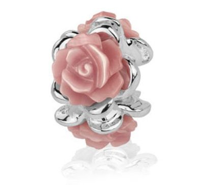 Pandora Pink Roses Charm