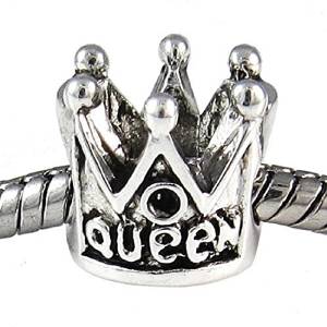 Pandora Queen Crown With Love Heart Charm