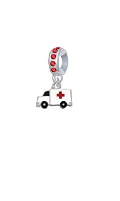 Pandora Red Cross Ambulance Charm