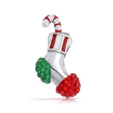 Pandora Red Swarovski Crystal Christmas Stocking Charm