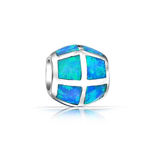 Pandora Silver and Opal October Birthstone Charm