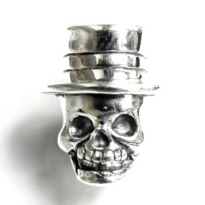 Pandora Skull With Hat Charm